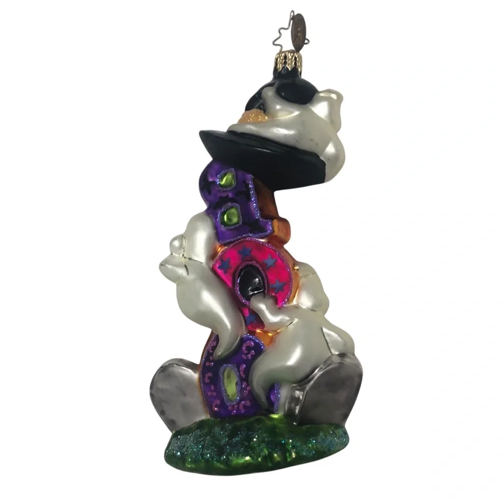 Christopher Radko | Retired Rare Grave Tidings Ghost Boo Halloween Ornament Box